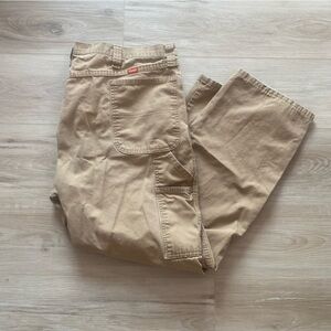 Wrangler Khaki Carpenter Workwear Jeans